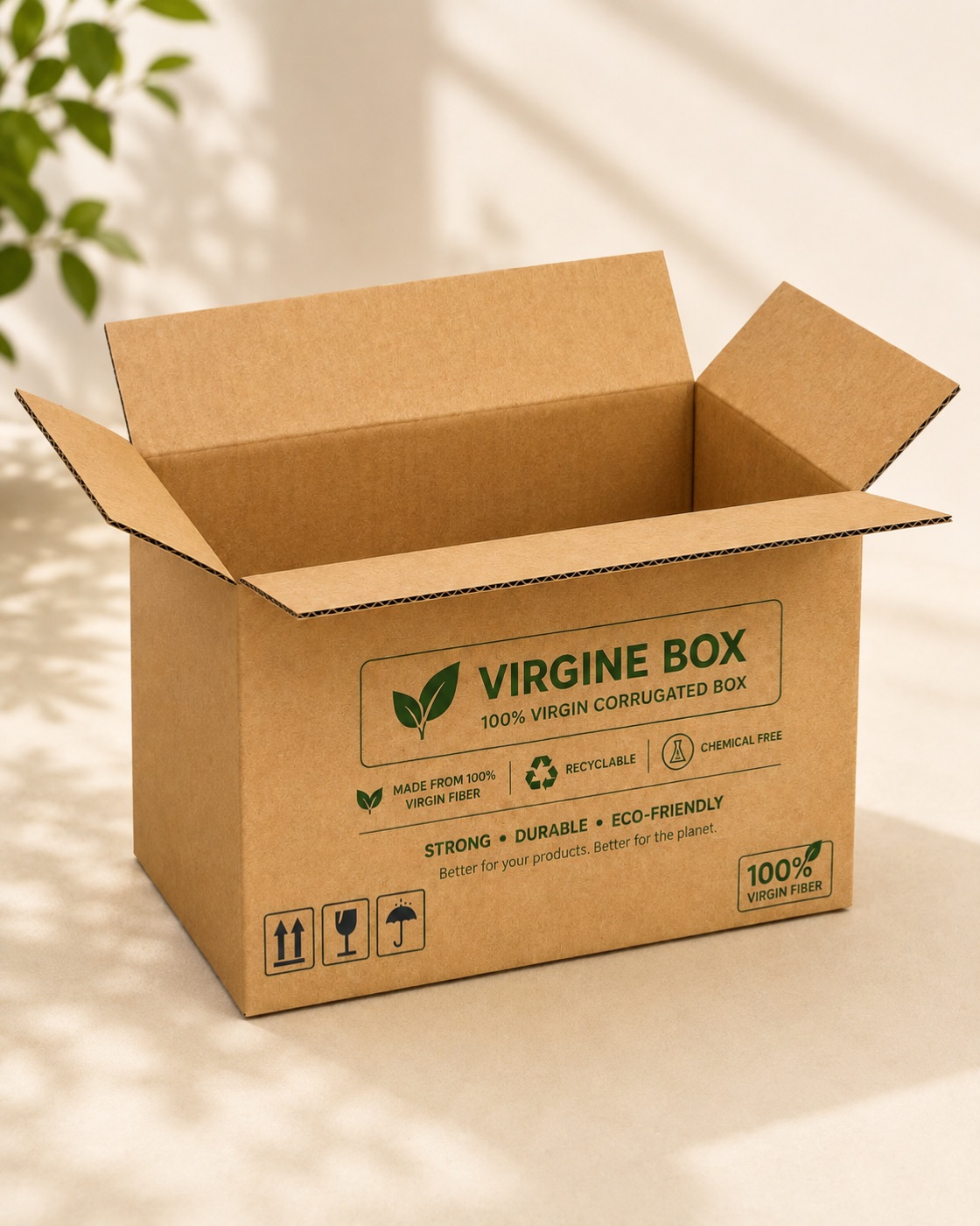 Corrugated Virgin Box