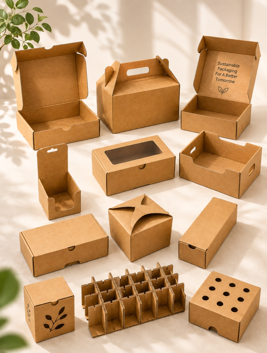 Die Cut Corrugated Boxes