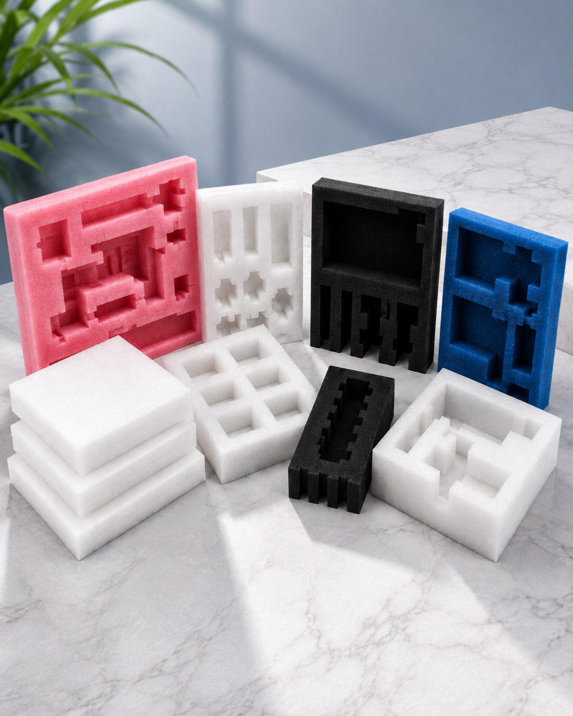 EPE and Crosslink Foam Structures